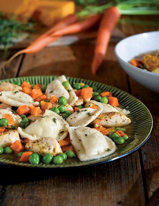 K-12 Chicken & Pierogy Dumplings