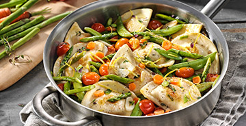 Vegan Pierogy Primavera