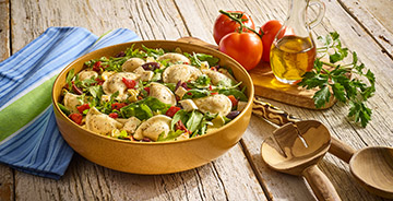 Tuscan Mini Pierogy Salad