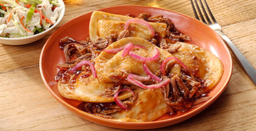 Tender Pulled Pork Pierogies