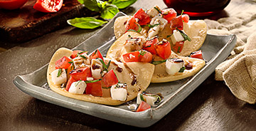 Garden Fresh Pierogy Bruschetta