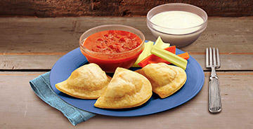 Dippable Baked Pierogies