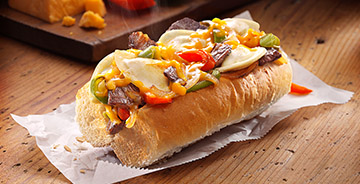 Philly-Style Pierogy Cheesesteak