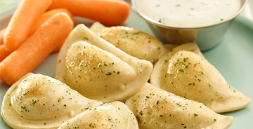 Buttery Ranch Pierogies