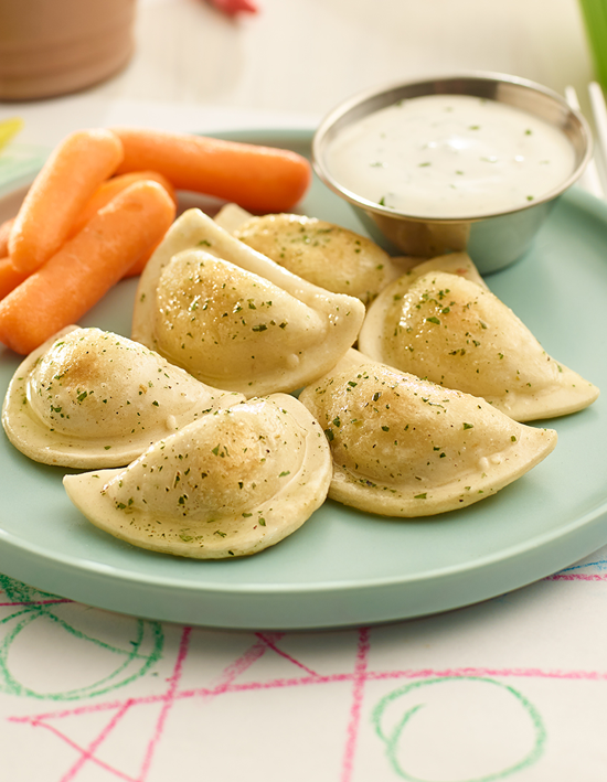 Buttery Ranch Pierogies