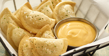 Dippable Baked Pierogies